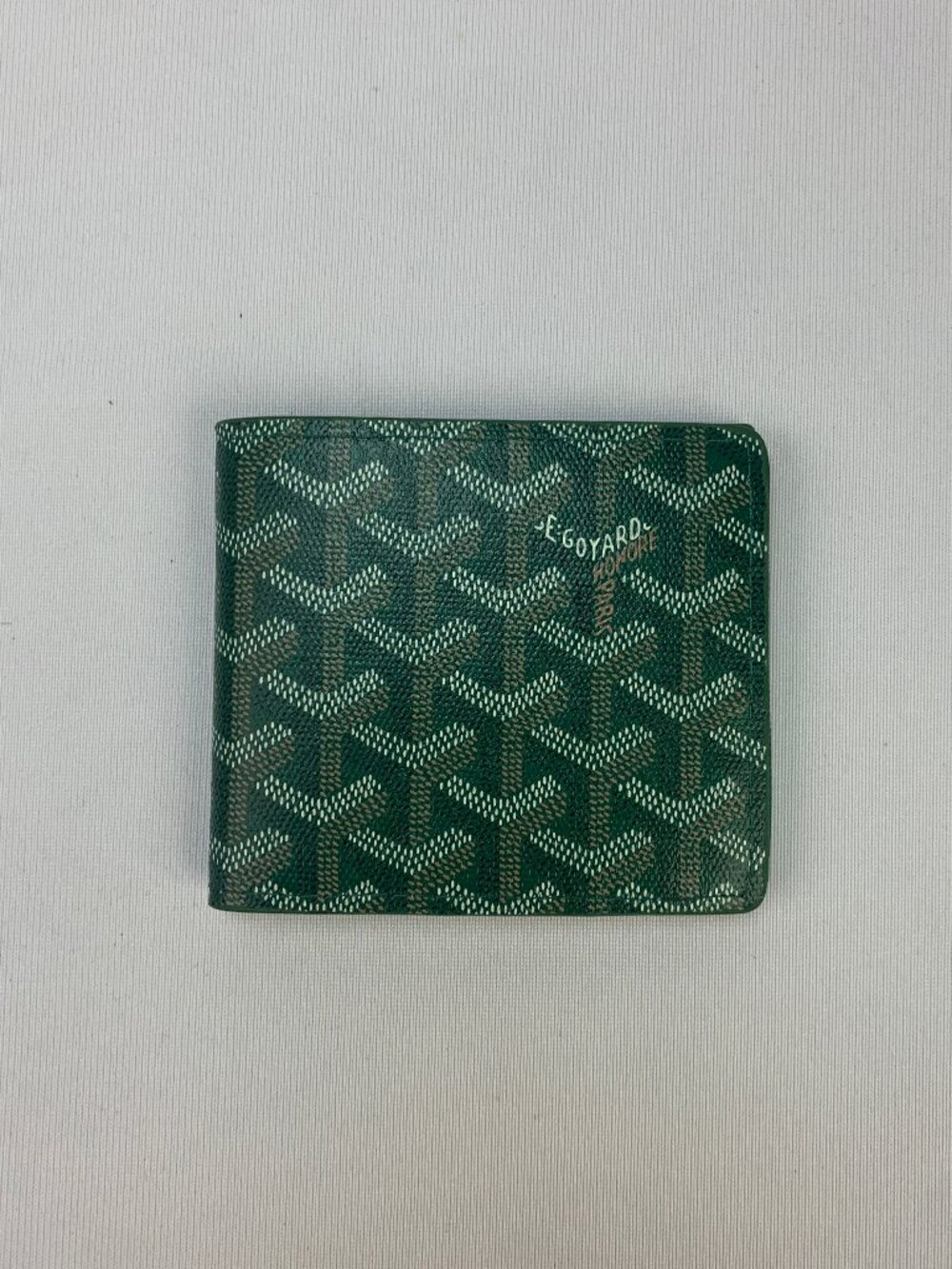 Goyard Wallet Green goyardine